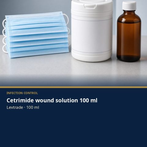 Cetrimide wound solution 100 ml