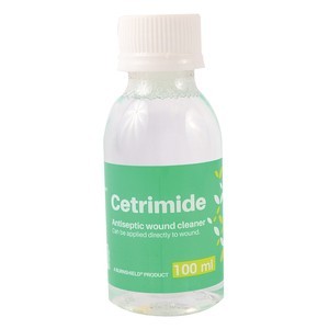Cetrimide wound solution 100 ml