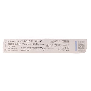 IV cannula Jelco radiopaque 22G blue
