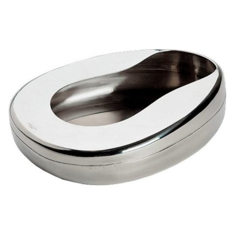 Bedpan, metal, adult