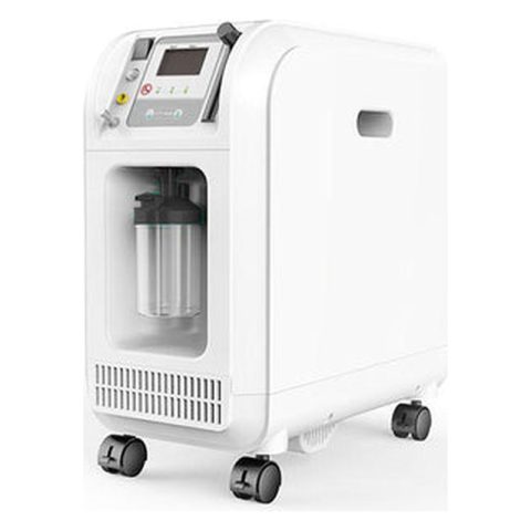 Oxygen concentrator, 5 litre, with nebuliser and alarm