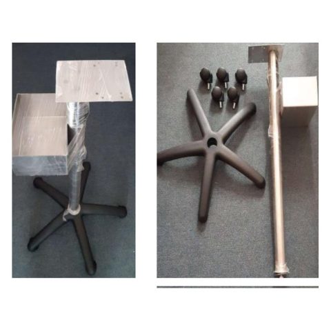 Patient monitor trolley