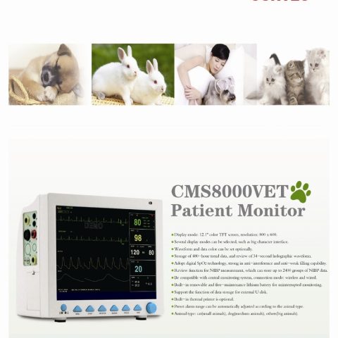 Veterinary patient monitor (CMS8000 Vet)