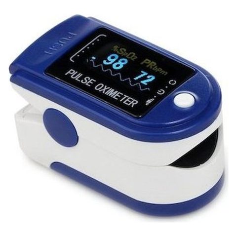 Fingertip pulse oximeter, LED display