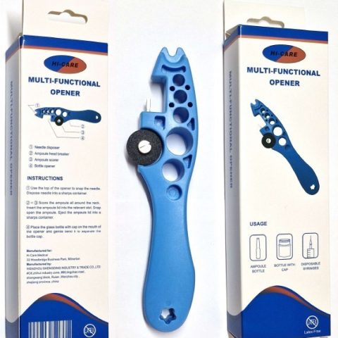 Vial opener