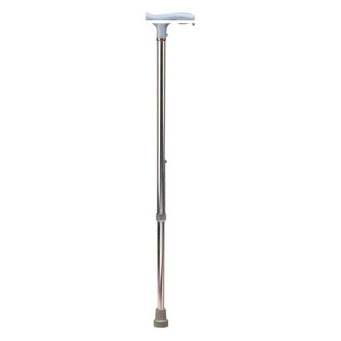 Walking stick, height adjustable