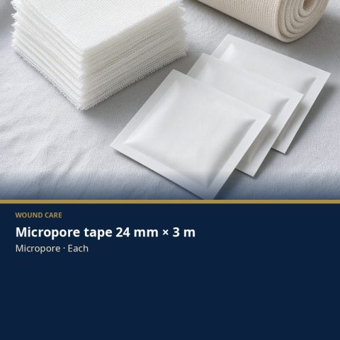 Micropore tape 24 mm × 3 m