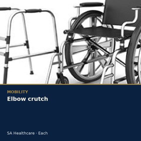 Elbow crutch