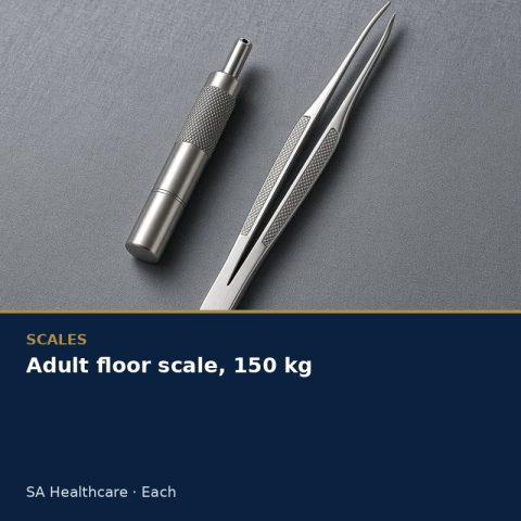 Adult floor scale, 150 kg