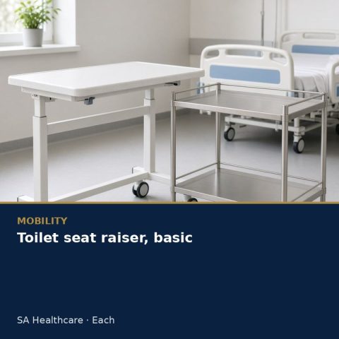 Toilet seat raiser, basic