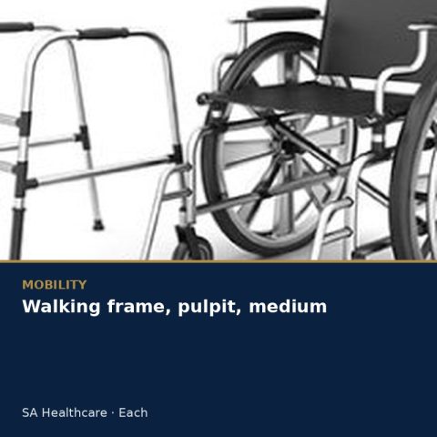 Walking frame, pulpit, medium
