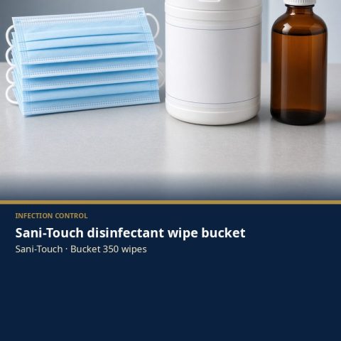 Sani-Touch disinfectant wipe bucket