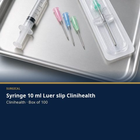 Syringe 10 ml Luer slip Clinihealth